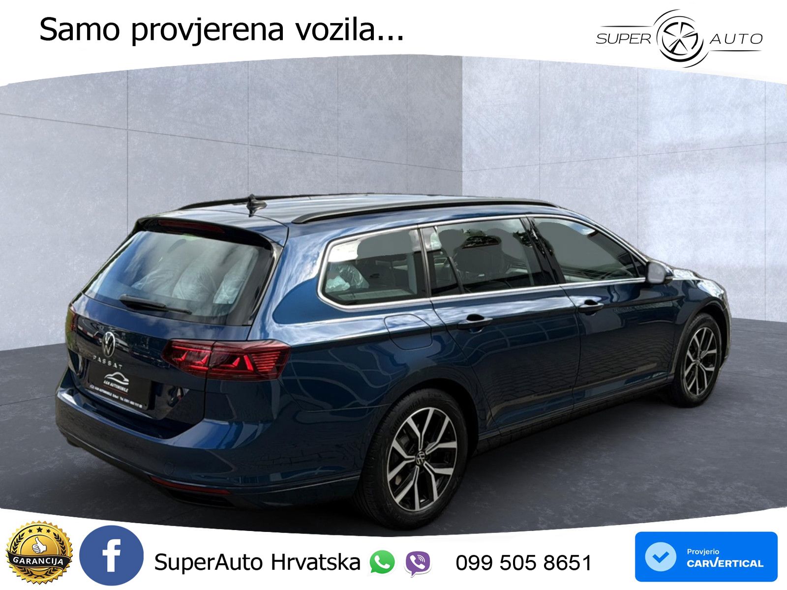 Volkswagen Passat Variant 2.0 TDI (150 KS) DSG Business MATRIX+GR SJED+KAM