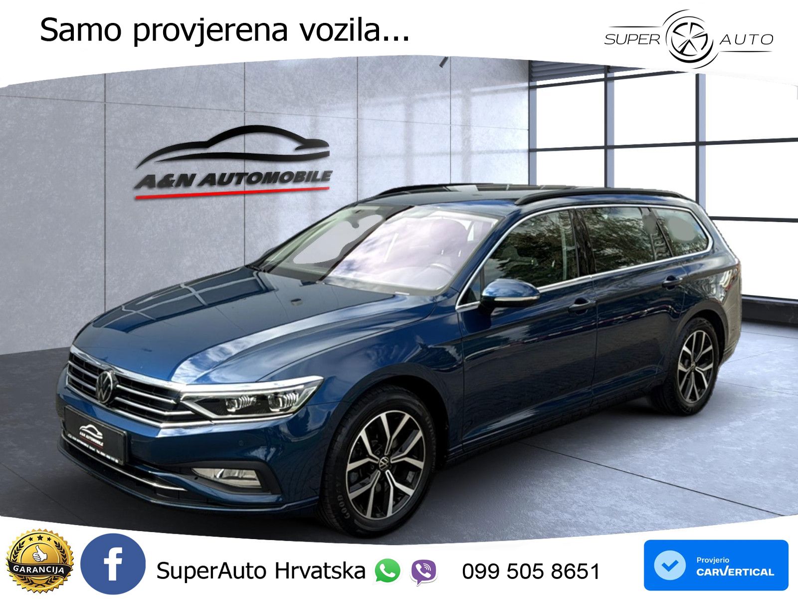 Volkswagen Passat Variant 2.0 TDI (150 KS) DSG Business MATRIX+GR SJED+KAM