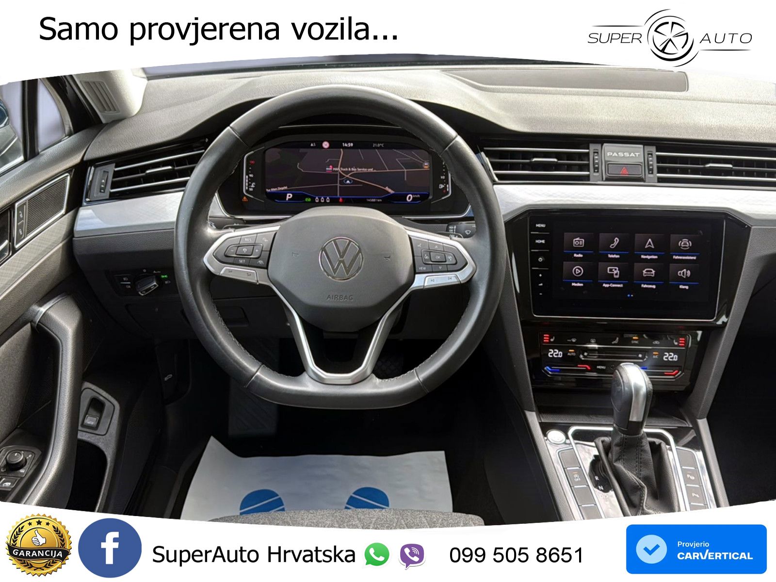 Volkswagen Passat Variant 2.0 TDI (150 KS) DSG Business MATRIX+GR SJED+KAM