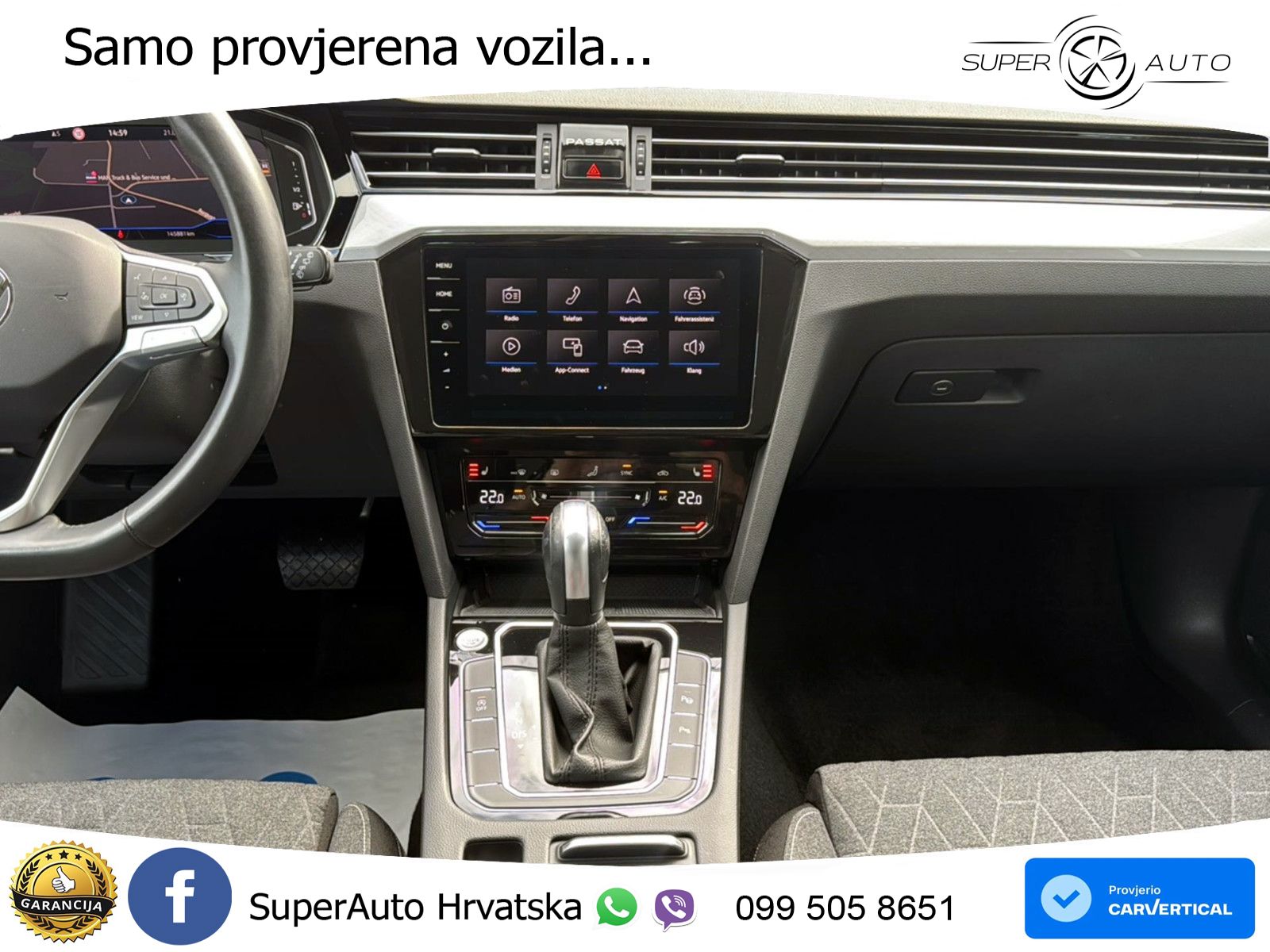 Volkswagen Passat Variant 2.0 TDI (150 KS) DSG Business MATRIX+GR SJED+KAM