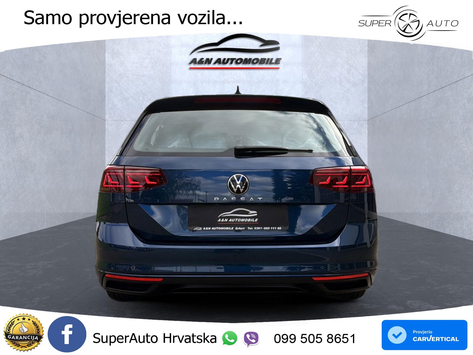 Volkswagen Passat Variant 2.0 TDI (150 KS) DSG Business MATRIX+GR SJED+KAM