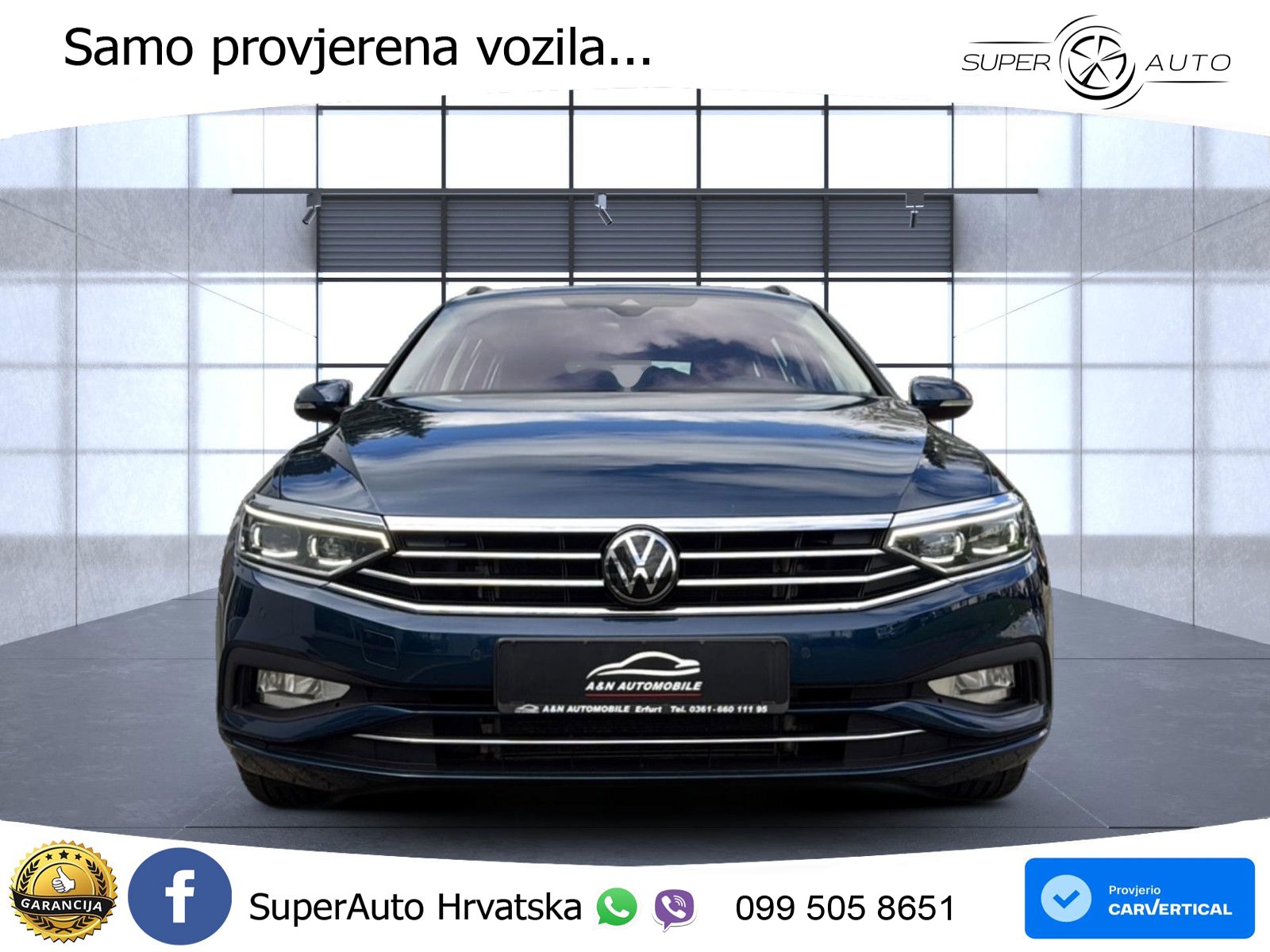 Volkswagen Passat Variant 2.0 TDI (150 KS) DSG Business MATRIX+GR SJED+KAM
