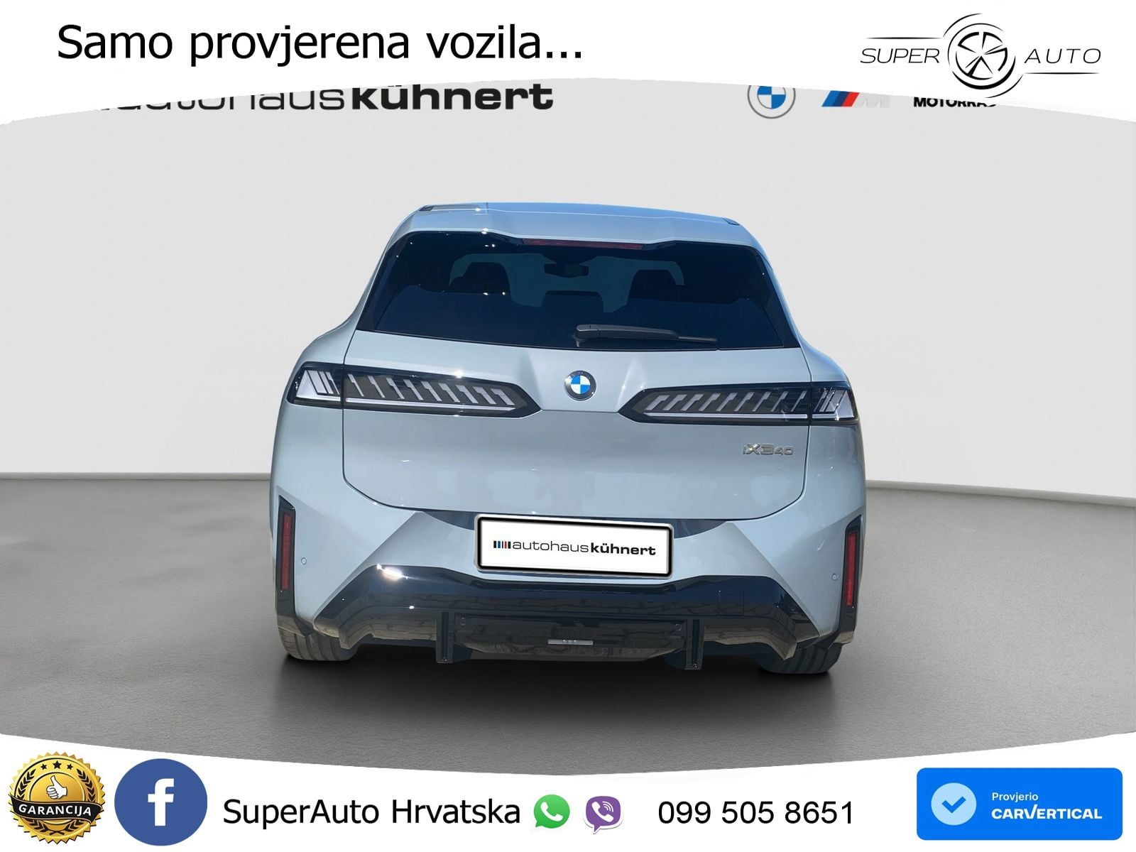 BMW iX3 40 82.6 kWh (320 KS) M Sport LED+GR SJED+ACC