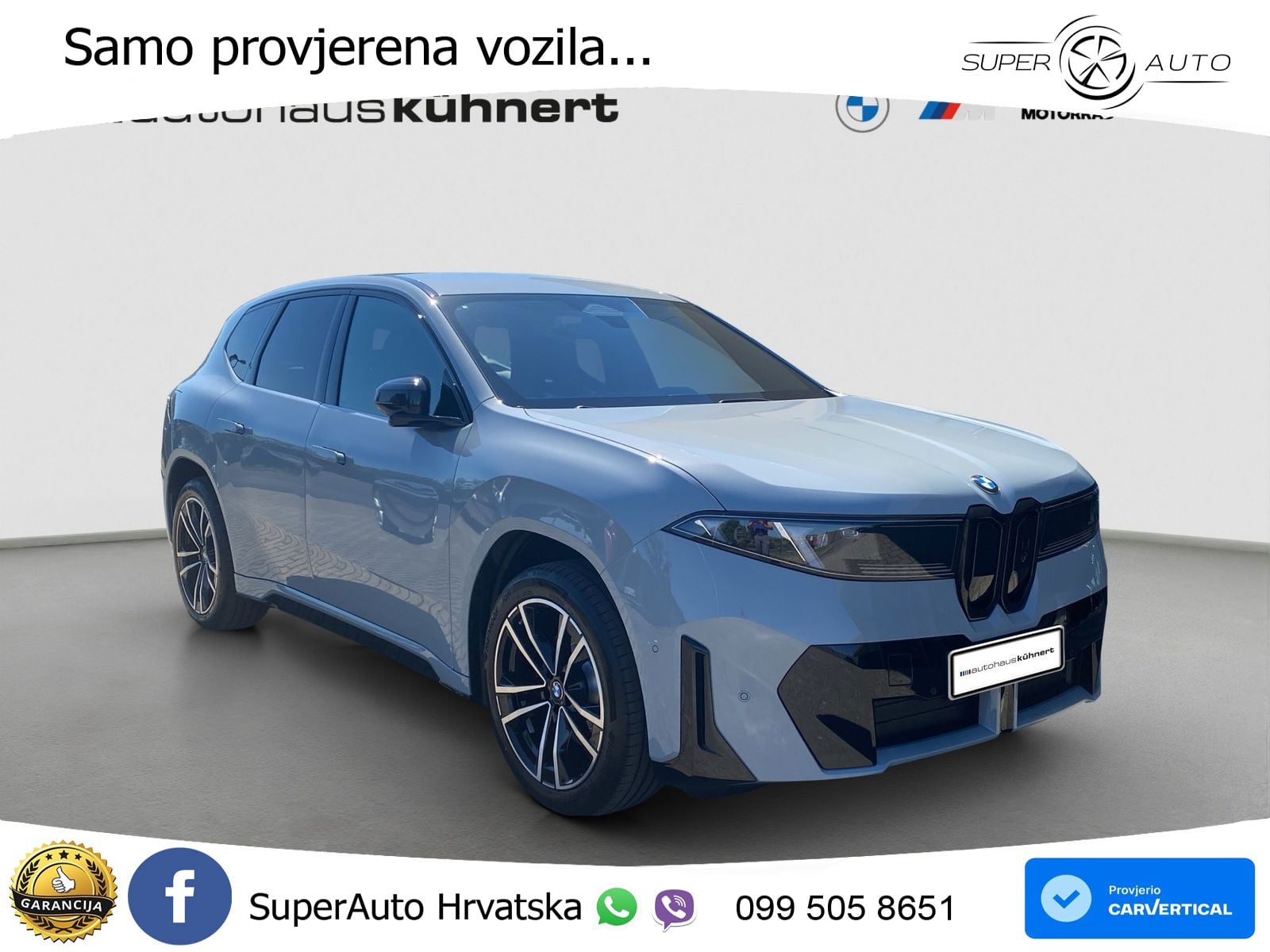 BMW iX3 40 82.6 kWh (320 KS) M Sport LED+GR SJED+ACC