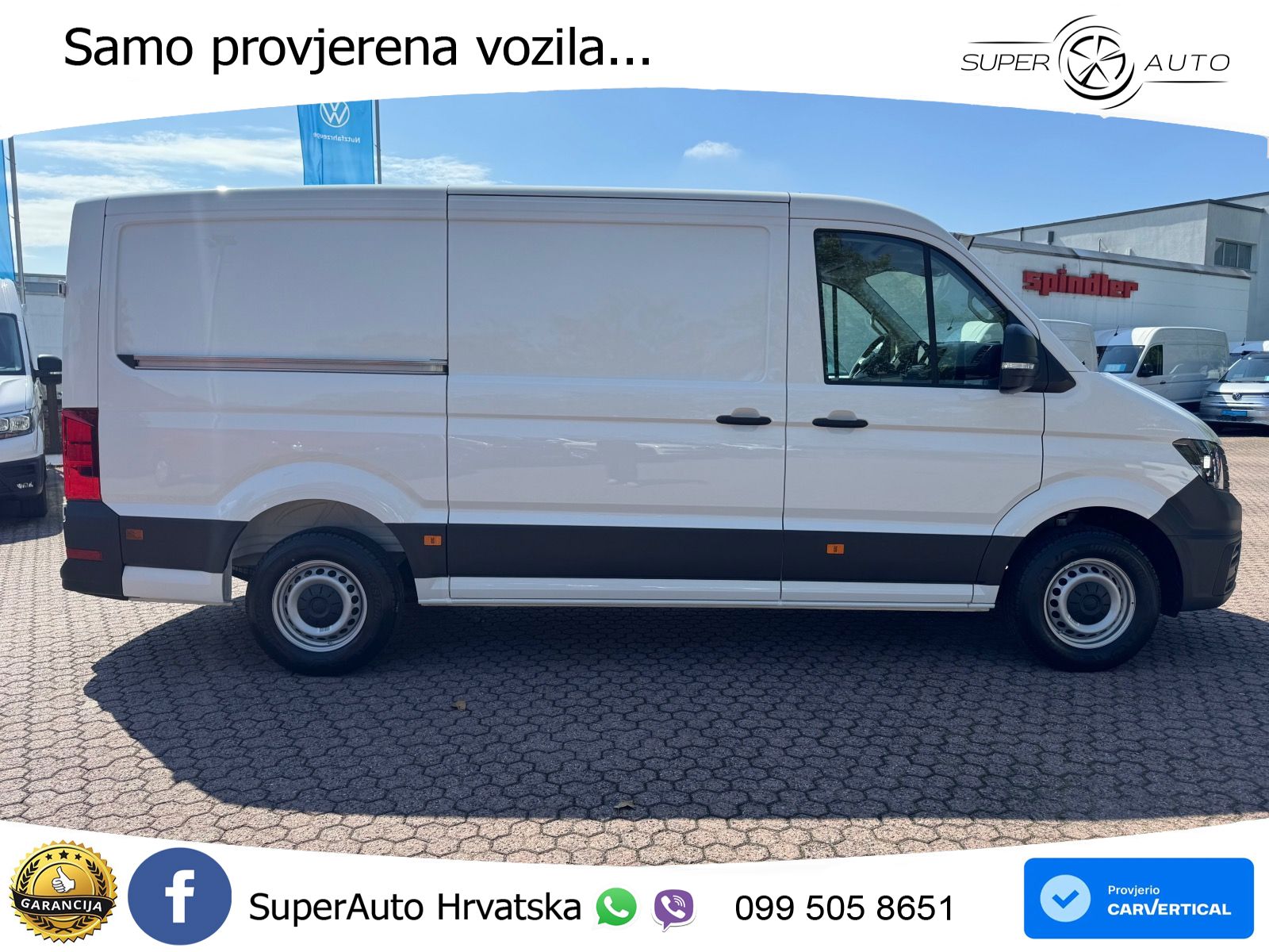 Volkswagen Crafter 35 Kasten L2H1 / Bluetooth, Klima, PDC 140 KS