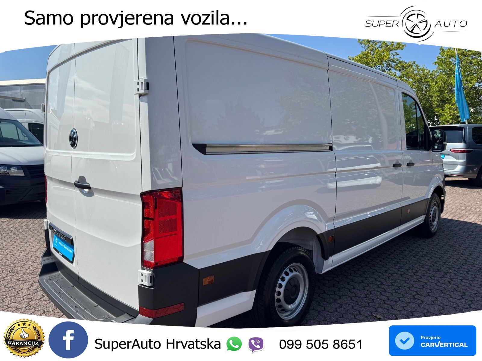 Volkswagen Crafter 35 Kasten L2H1 / Bluetooth, Klima, PDC 140 KS