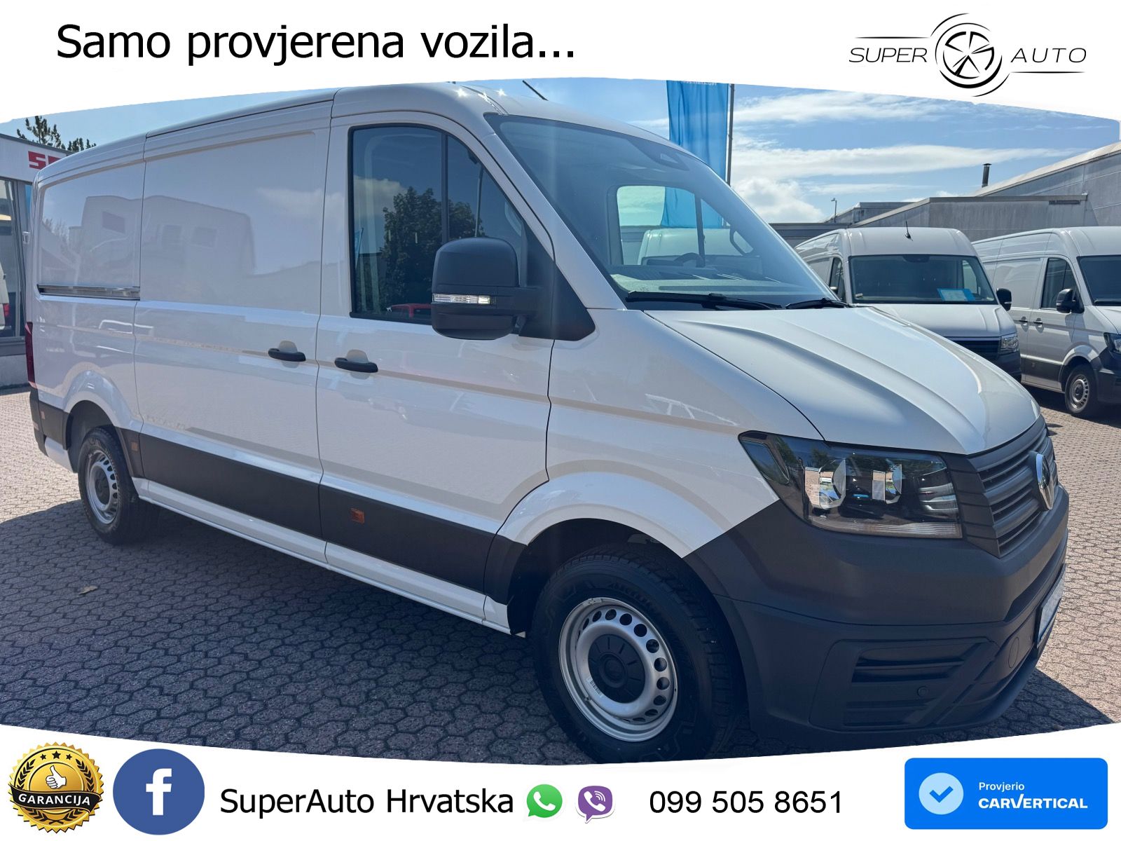 Volkswagen Crafter 35 Kasten L2H1 / Bluetooth, Klima, PDC 140 KS