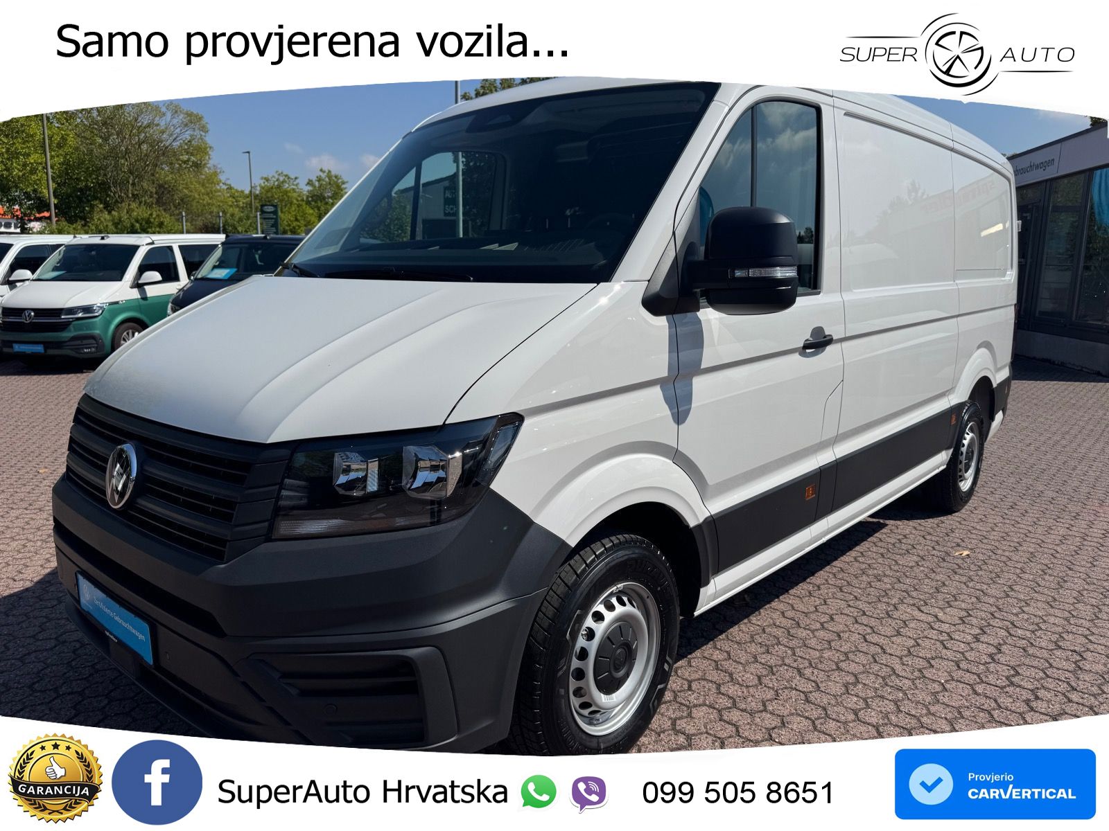 Volkswagen Crafter 35 Kasten L2H1 / Bluetooth, Klima, PDC 140 KS