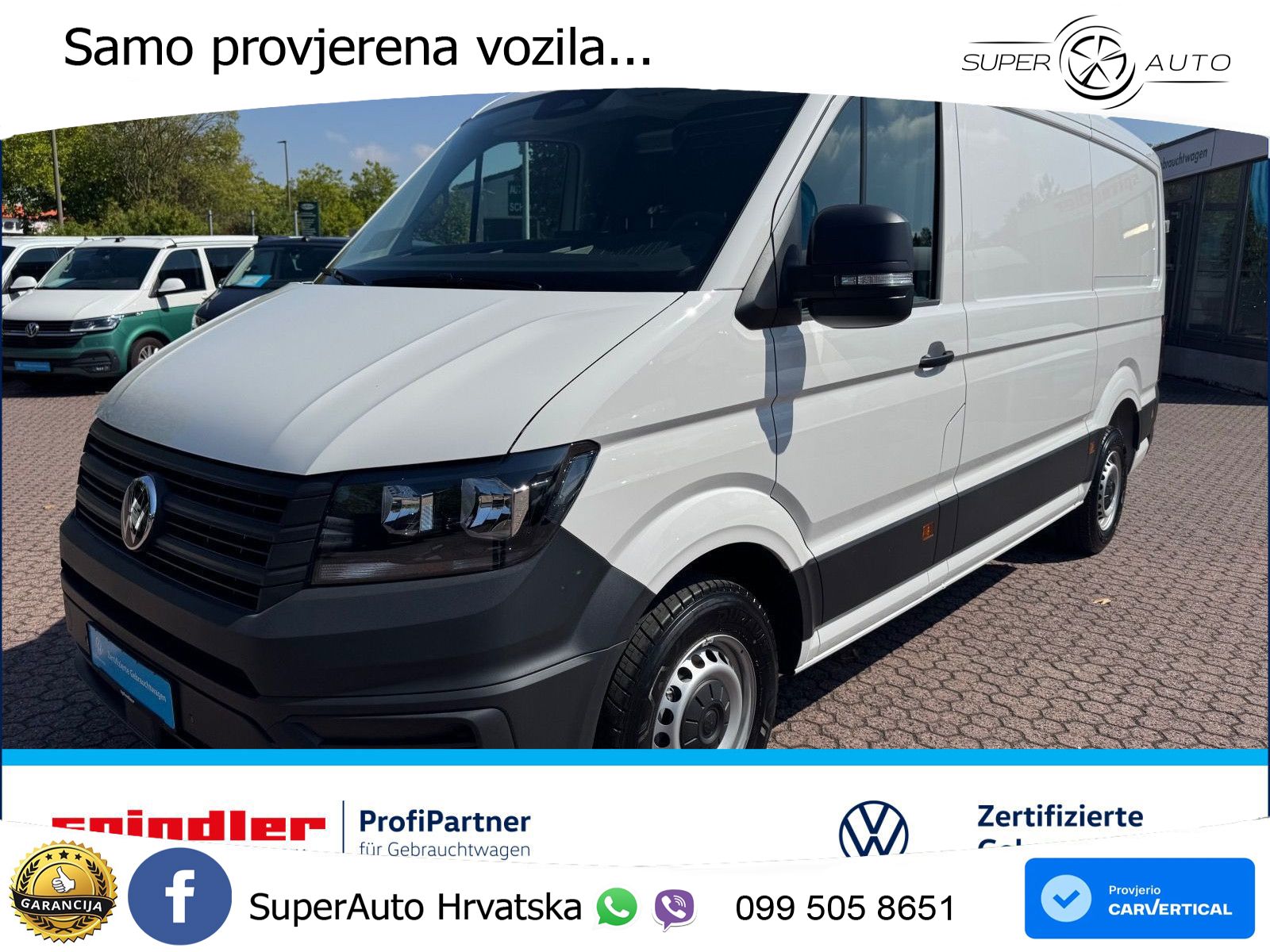 Volkswagen Crafter 35 Kasten L2H1 / Bluetooth, Klima, PDC 140 KS
