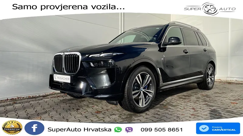 BMW X7 40d (352 KS) xDrive Steptronic M Sport LED+GR SJED+ACC
