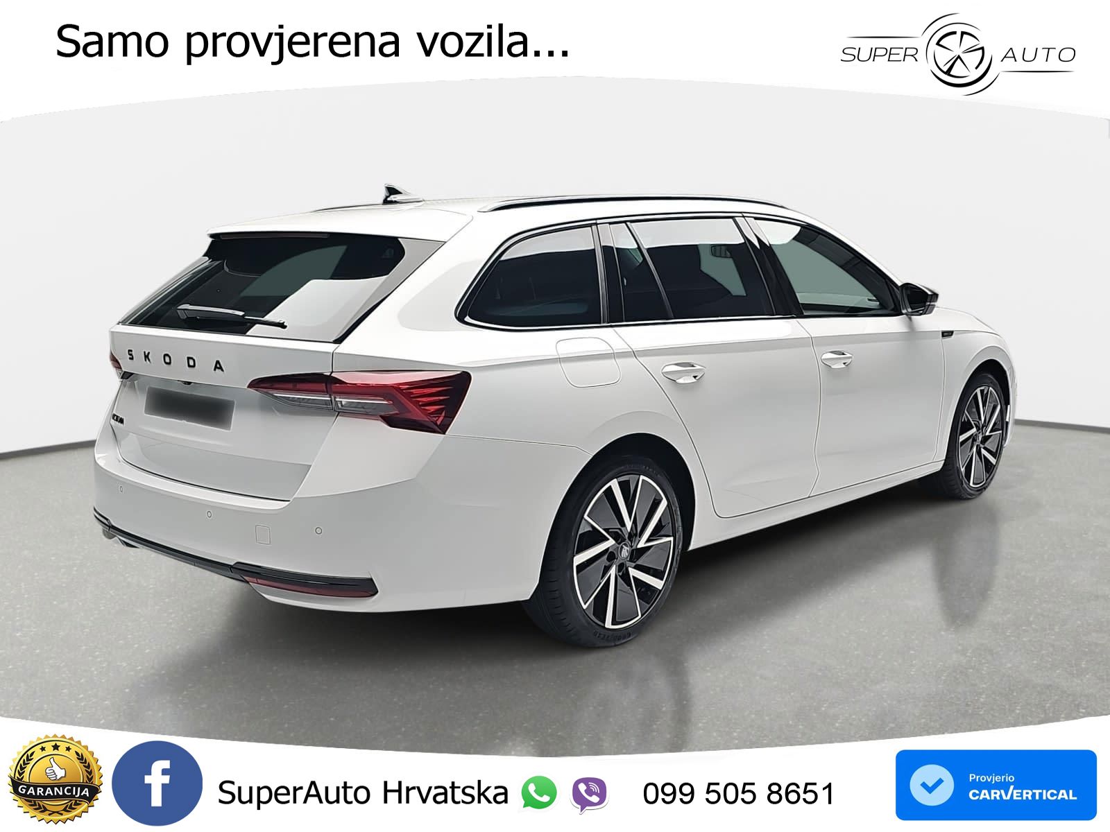 Škoda Octavia Combi 2.0 TDI (150 KS) DSG SportLine LED+GR SJED+ACC