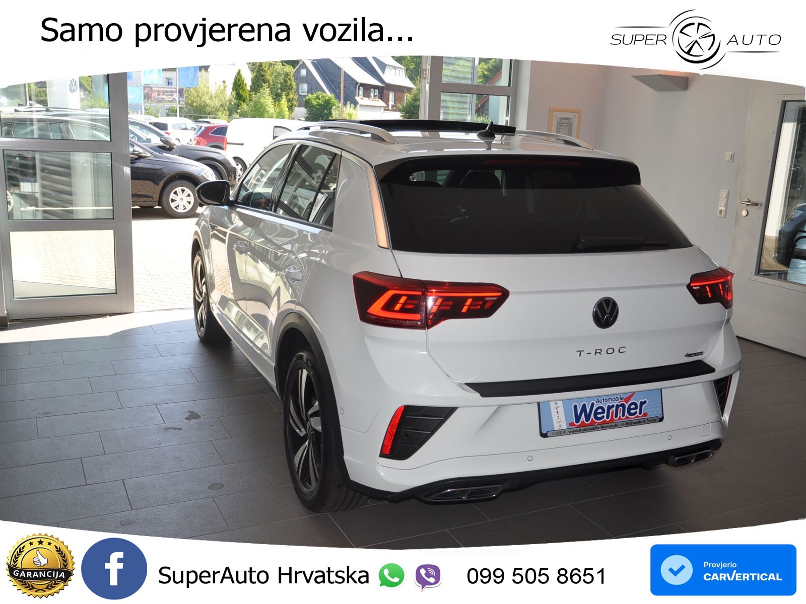 Volkswagen T-Roc I 2.0 TDI (150 KS) DSG LED+GR SJED+ACC