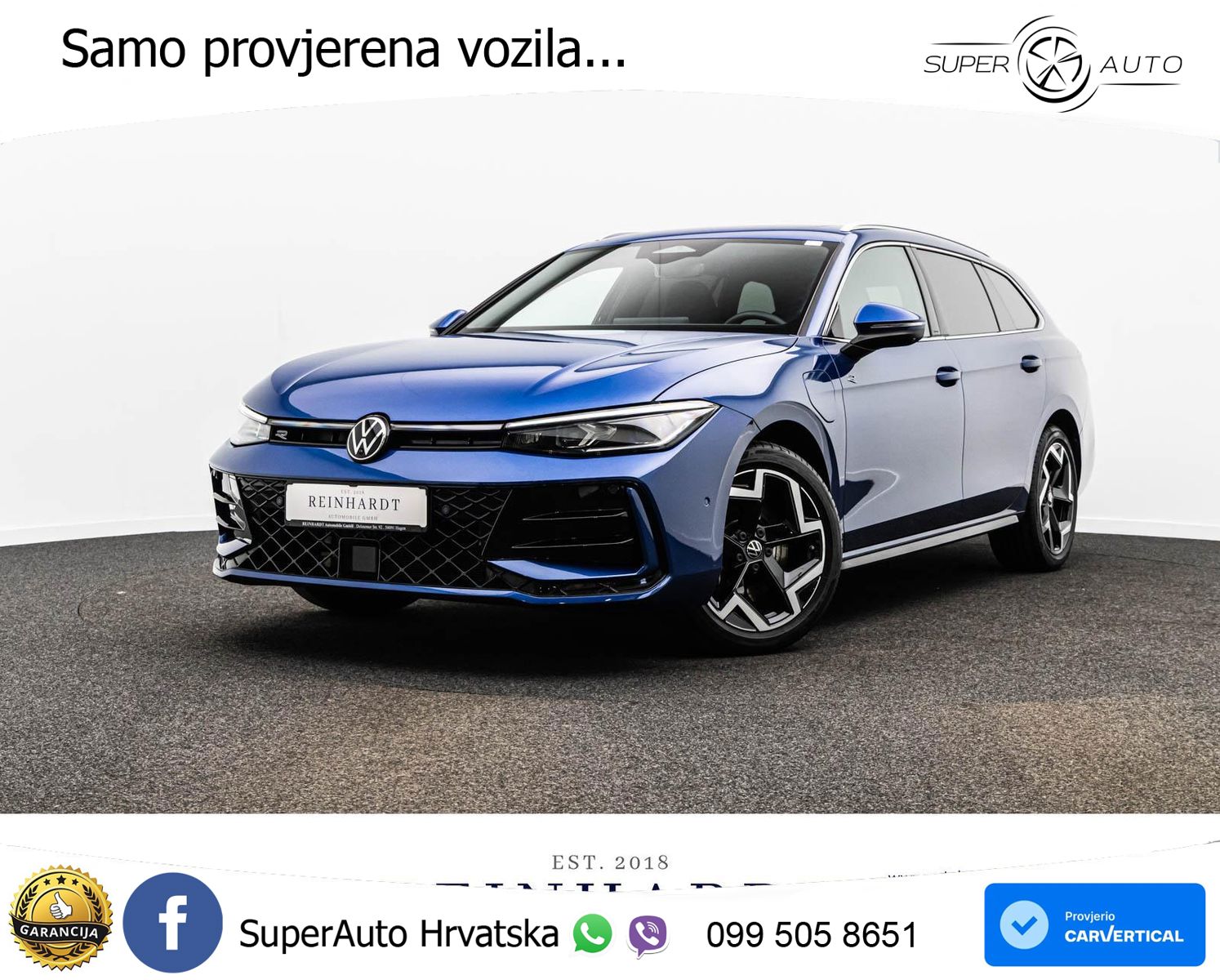 Volkswagen Passat Variant 1.5 TSI (272 KS) eHybrid DSG R-Line MATRIX+GR SJED+KAM