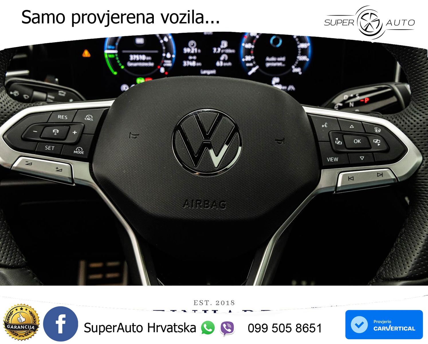 Volkswagen Passat Variant 1.5 TSI (272 KS) eHybrid DSG R-Line MATRIX+GR SJED+KAM