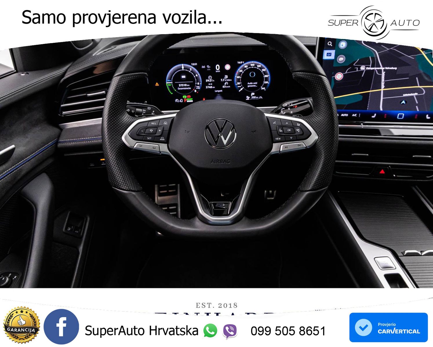 Volkswagen Passat Variant 1.5 TSI (272 KS) eHybrid DSG R-Line MATRIX+GR SJED+KAM