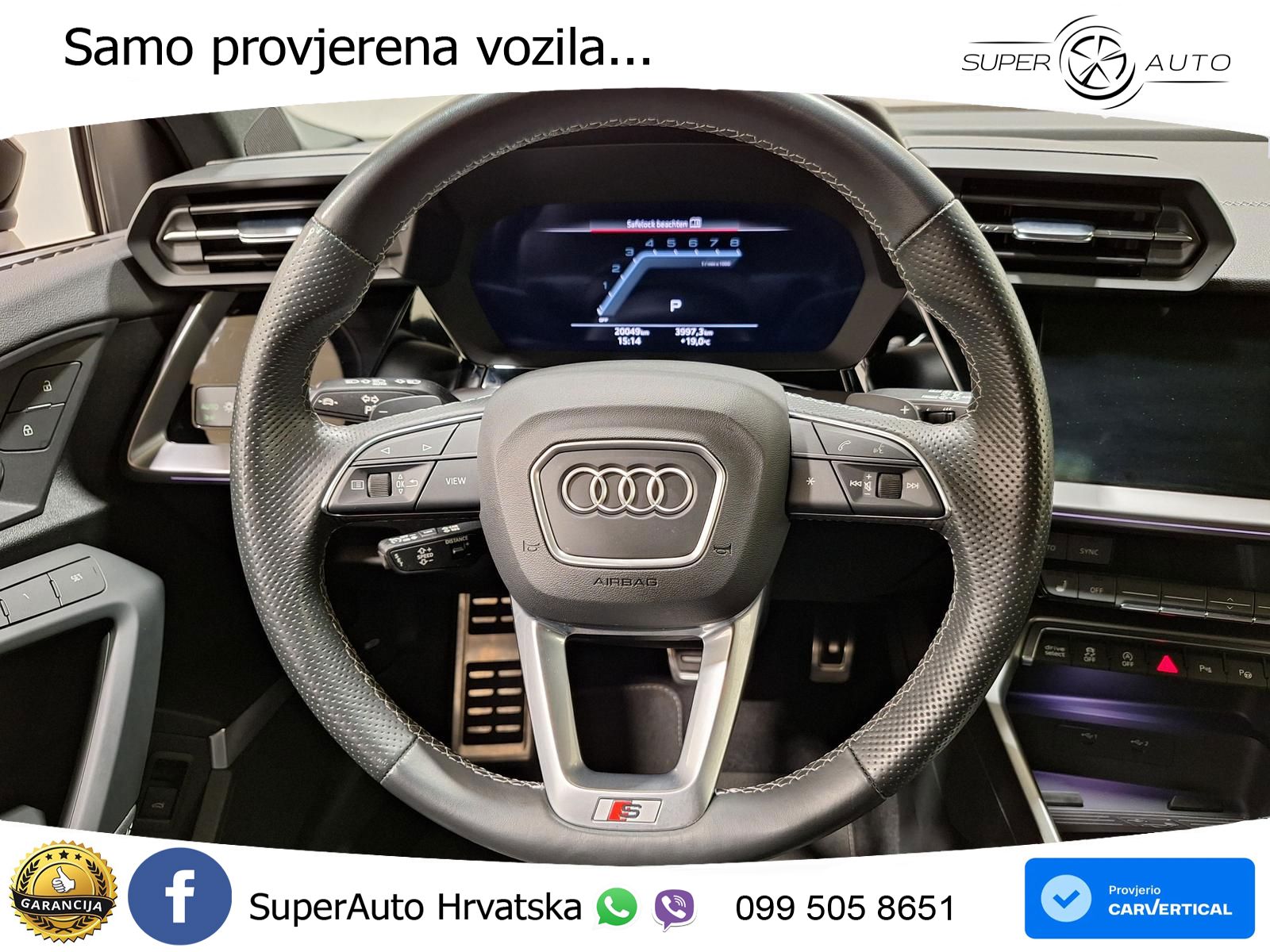 Audi S3 2.0 TFSI (310 KS) quattro S tronic LED+GR SJED+ACC