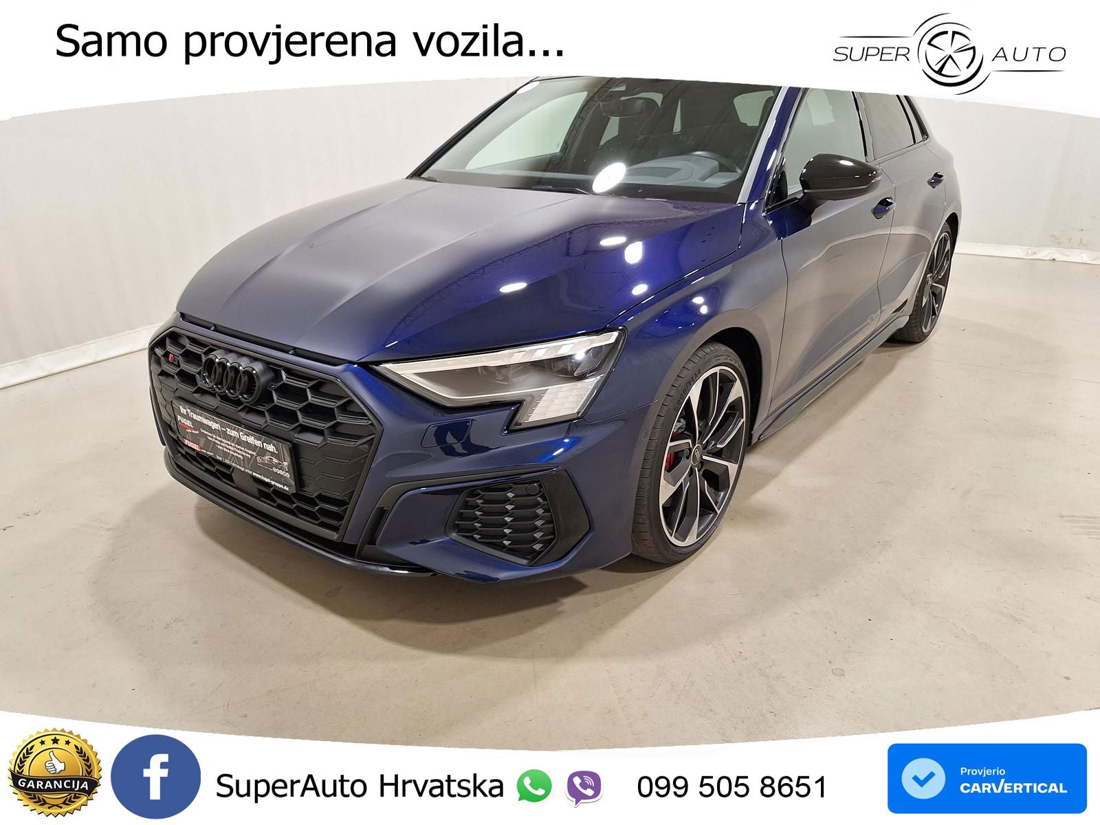 Audi S3 2.0 TFSI (310 KS) quattro S tronic LED+GR SJED+ACC