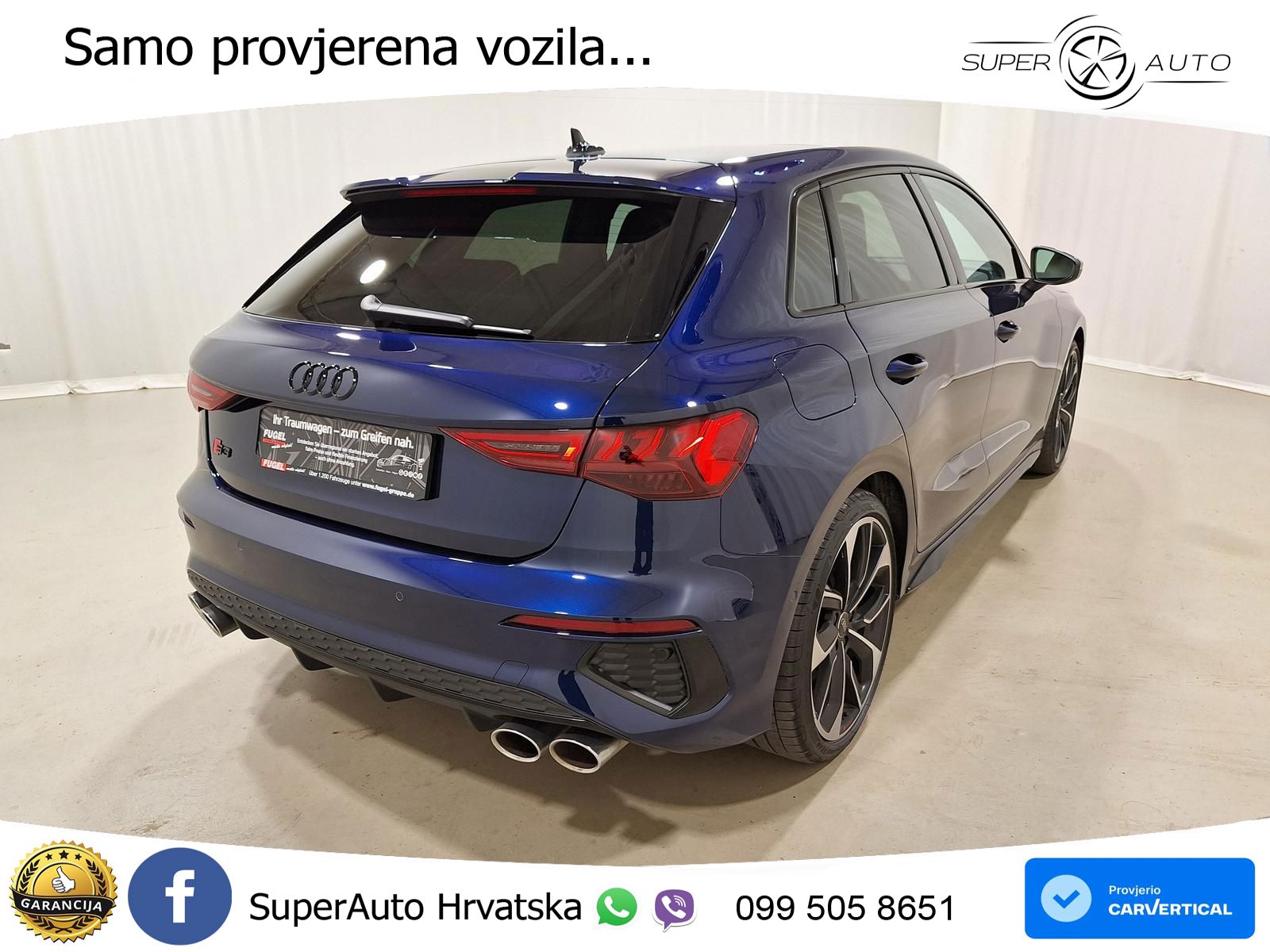 Audi S3 2.0 TFSI (310 KS) quattro S tronic LED+GR SJED+ACC