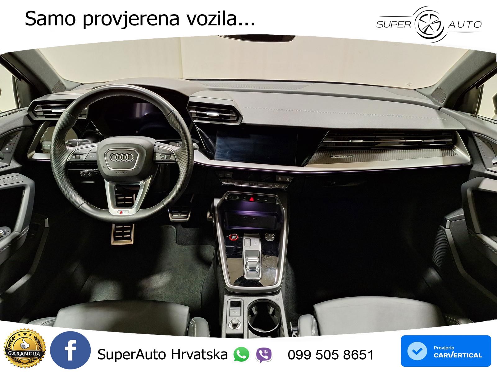 Audi S3 2.0 TFSI (310 KS) quattro S tronic LED+GR SJED+ACC