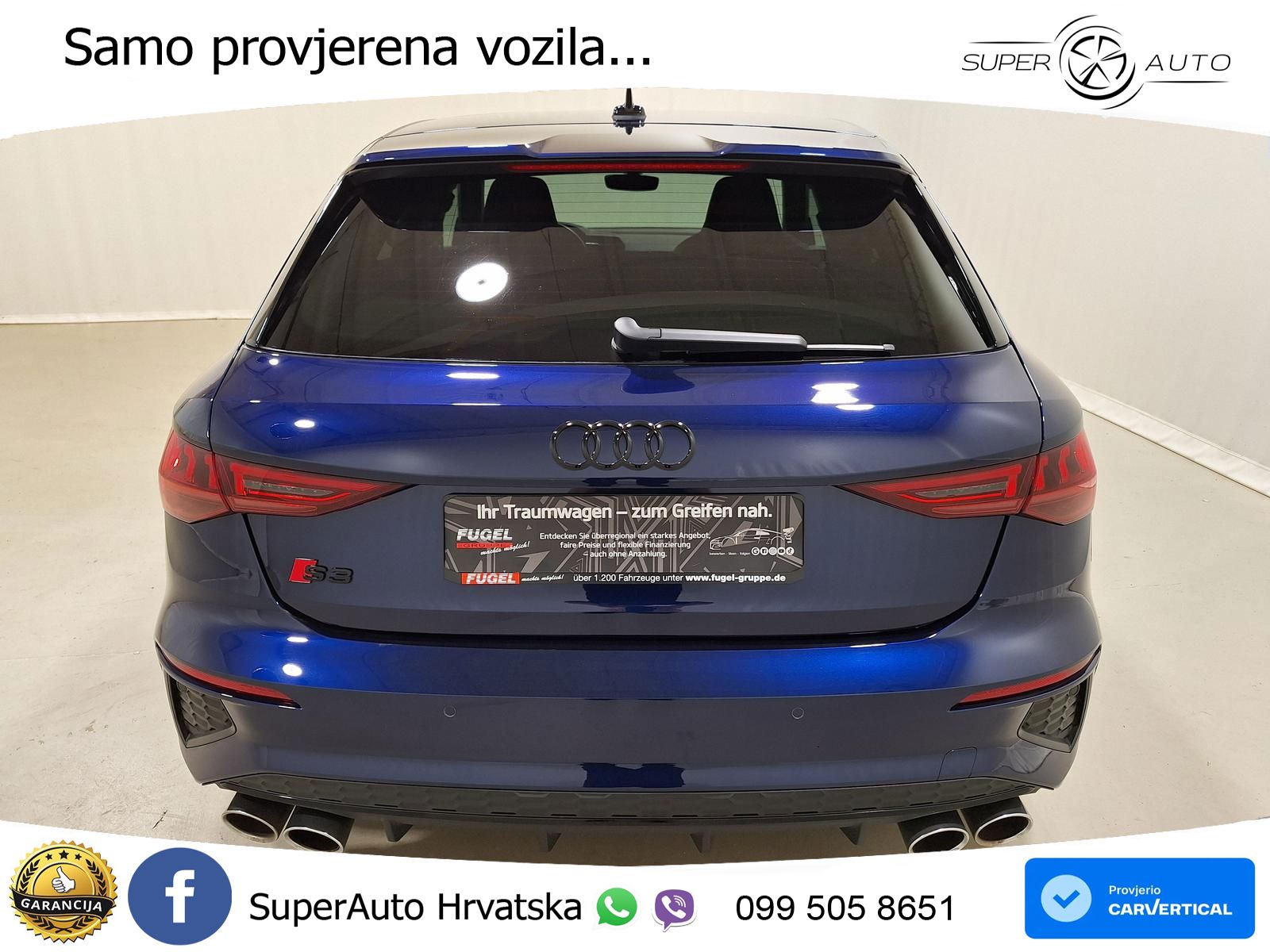 Audi S3 2.0 TFSI (310 KS) quattro S tronic LED+GR SJED+ACC