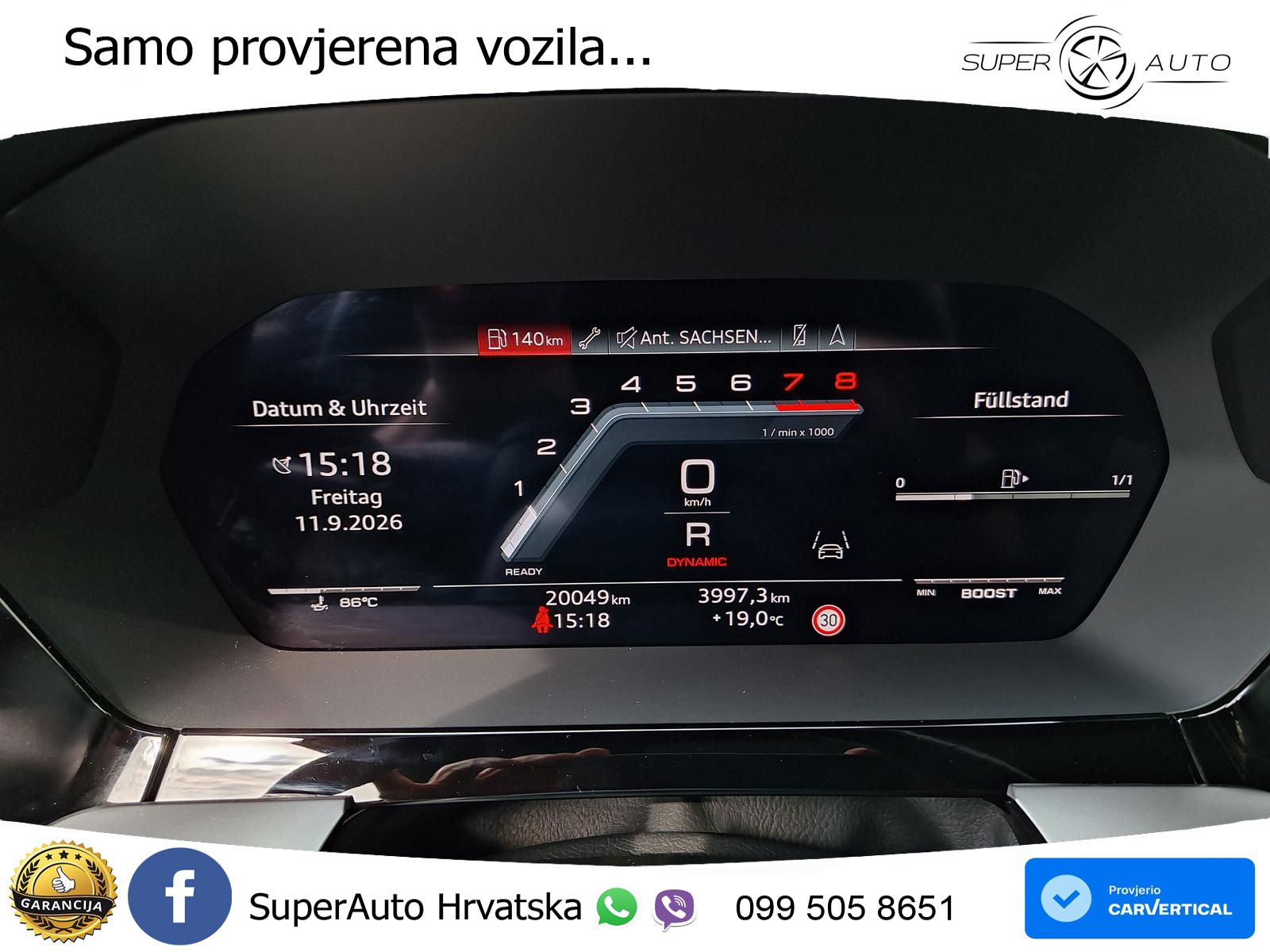 Audi S3 2.0 TFSI (310 KS) quattro S tronic LED+GR SJED+ACC