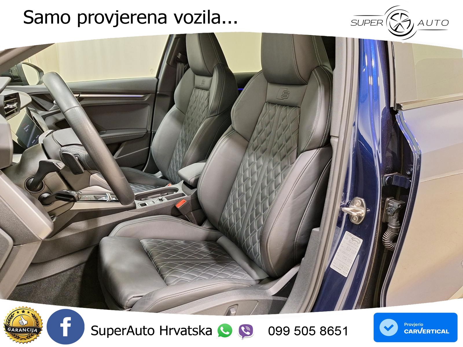 Audi S3 2.0 TFSI (310 KS) quattro S tronic LED+GR SJED+ACC