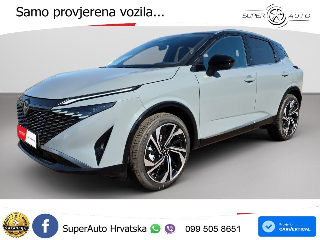 Nissan Qashqai 1.3 DIG-T (158 KS) Xtronic Tekna LED+GR SJED+ACC