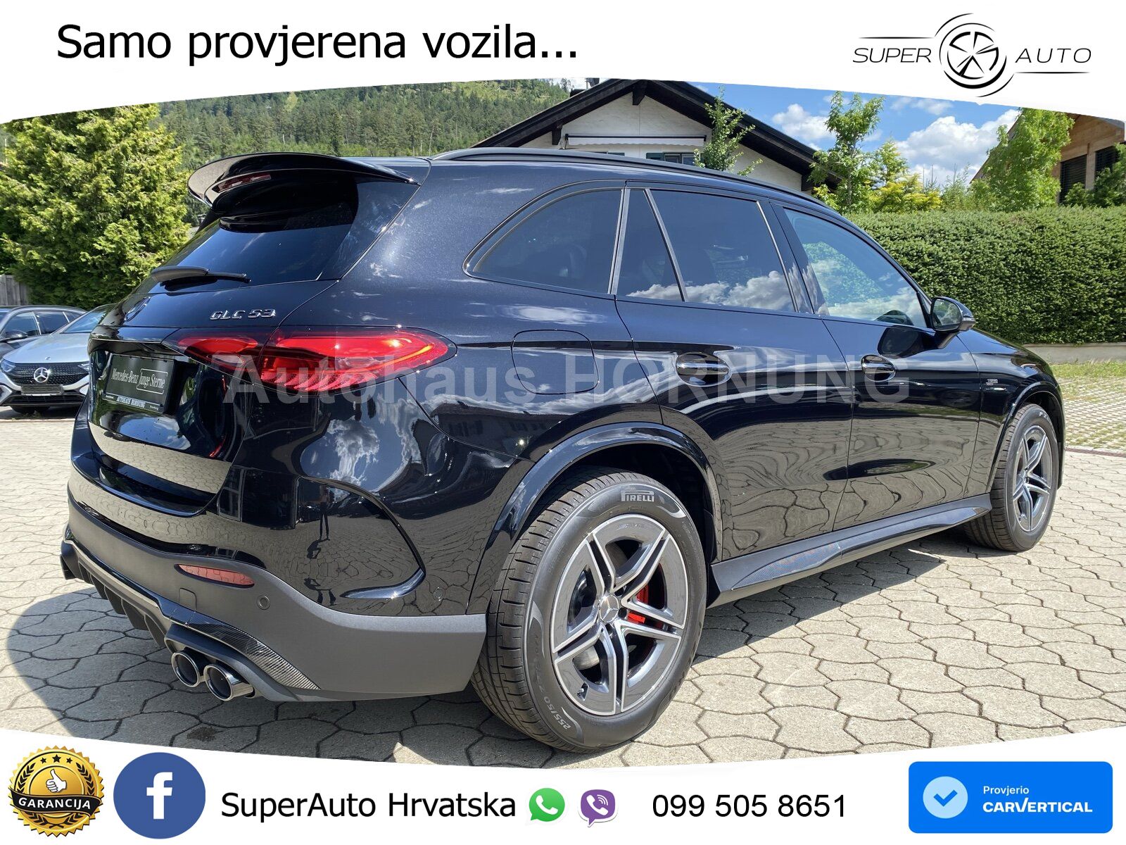 Mercedes AMG GLC 53 (449 KS) 4MATIC+ AMG SPEEDSHIFT TCT 9G ACC+HEAD+GR SJED+360+PANO