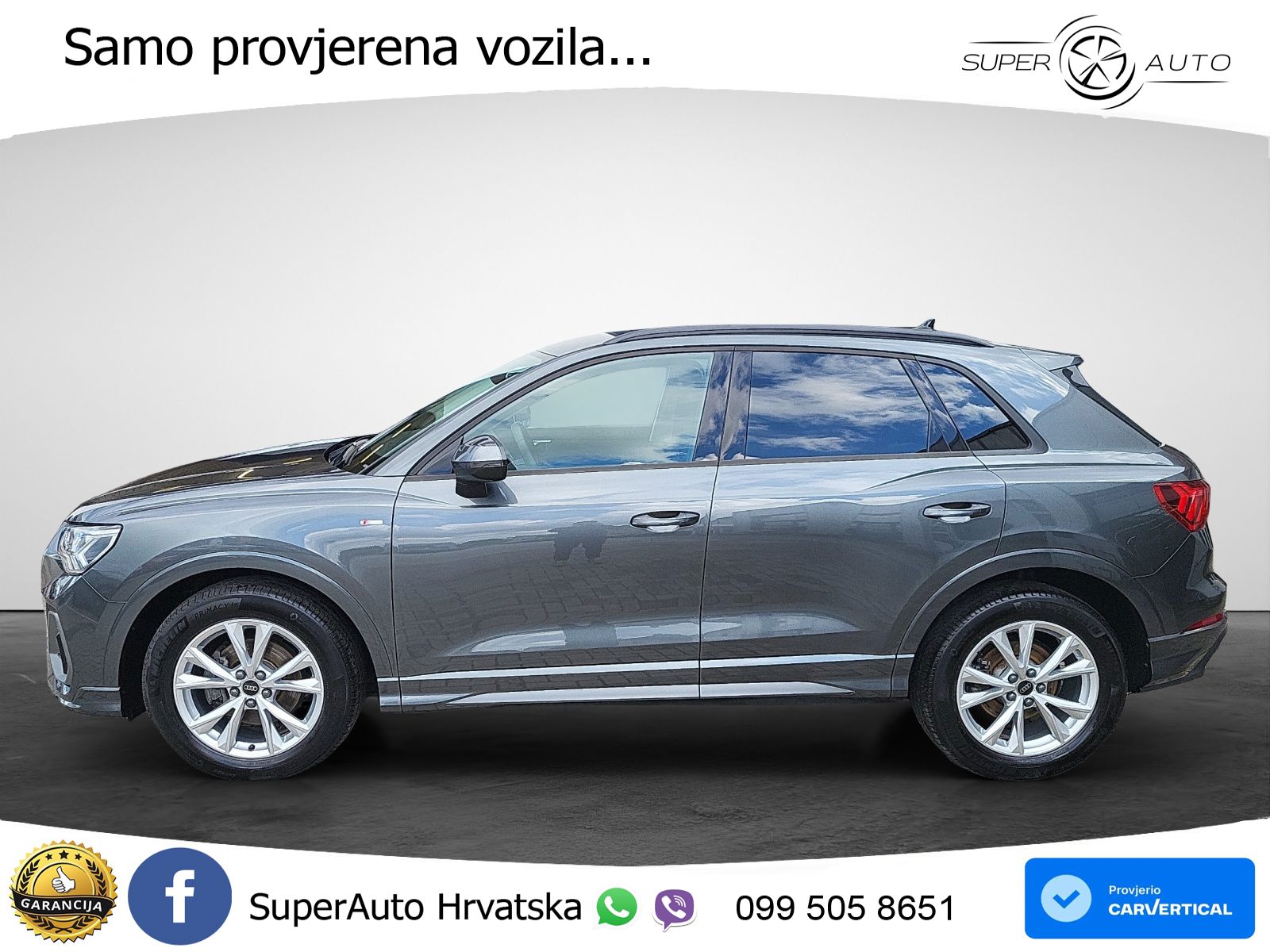 Audi Q3 35 TFSI (150 KS) S tronic S line LED+GR SJED+ACC