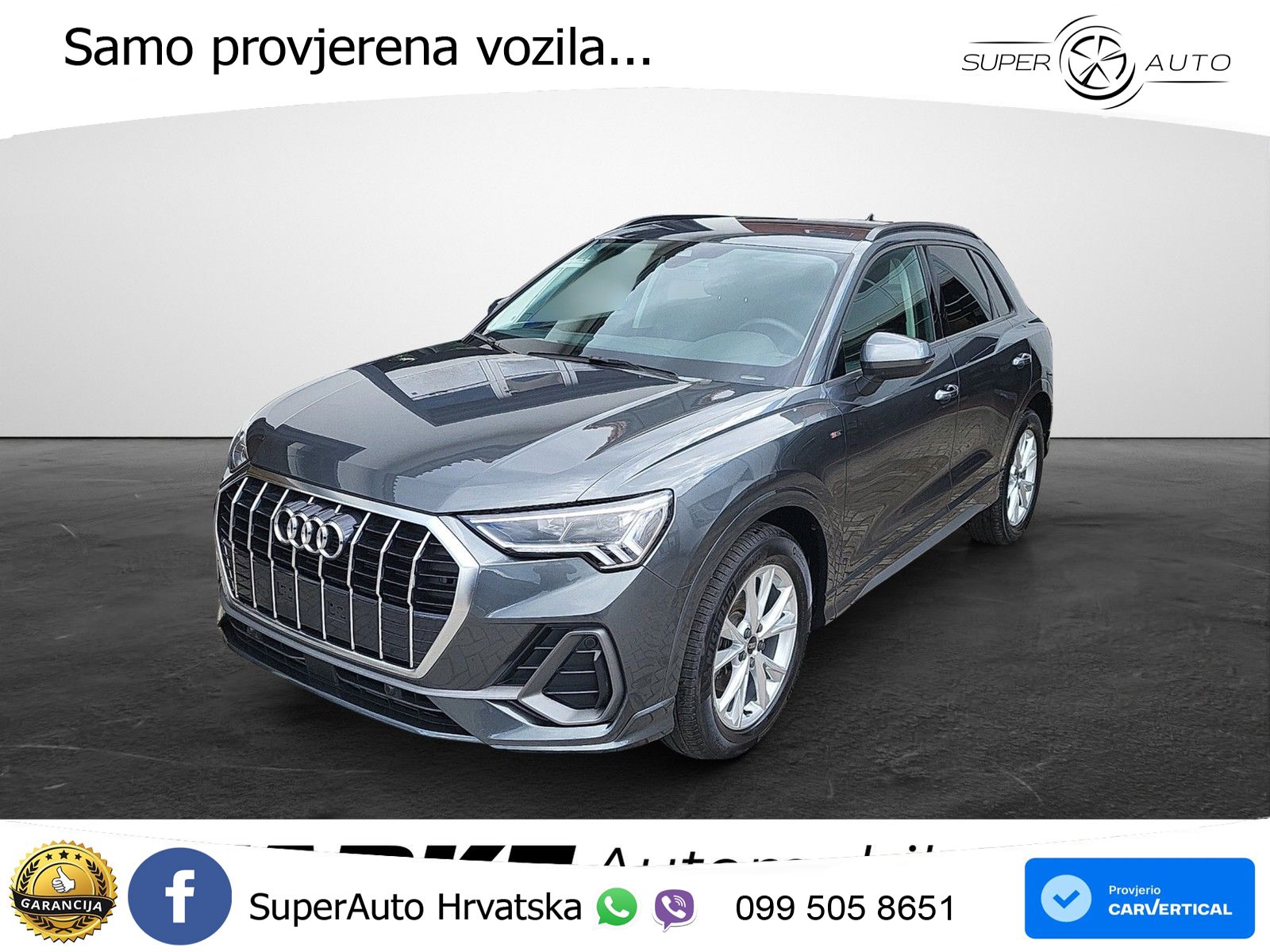 Audi Q3 35 TFSI (150 KS) S tronic S line LED+GR SJED+ACC