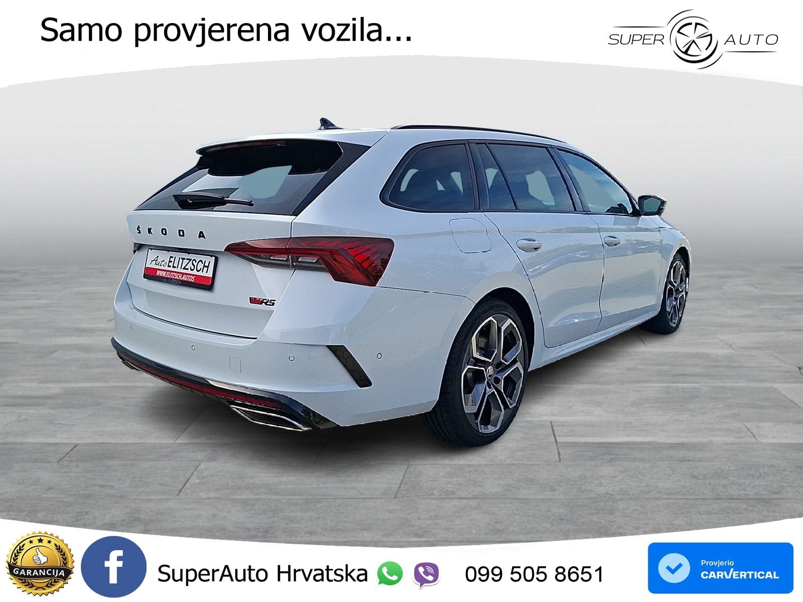 Škoda Octavia Combi RS 2.0 TSI (245 KS) DSG MATRIX+GR SJED+KAM