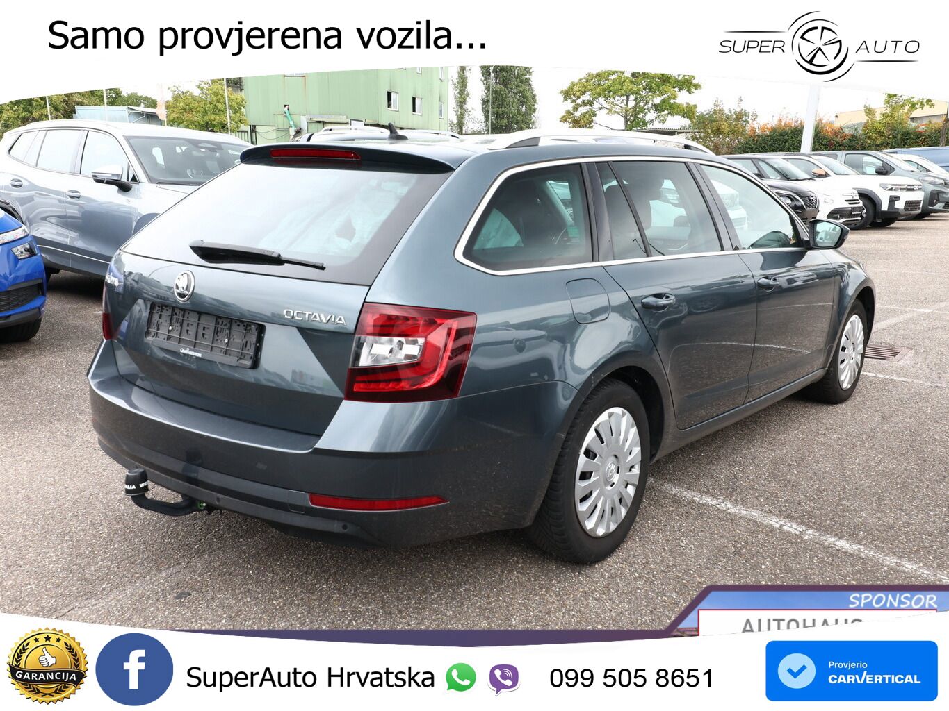 Škoda Octavia Combi 2.0 TDI (150 KS) DSG LED+GR SJED+ACC