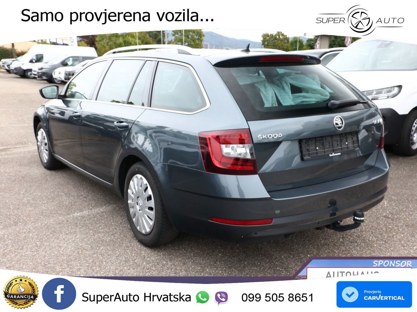 Škoda Octavia Combi 2.0 TDI (150 KS) DSG LED+GR SJED+ACC