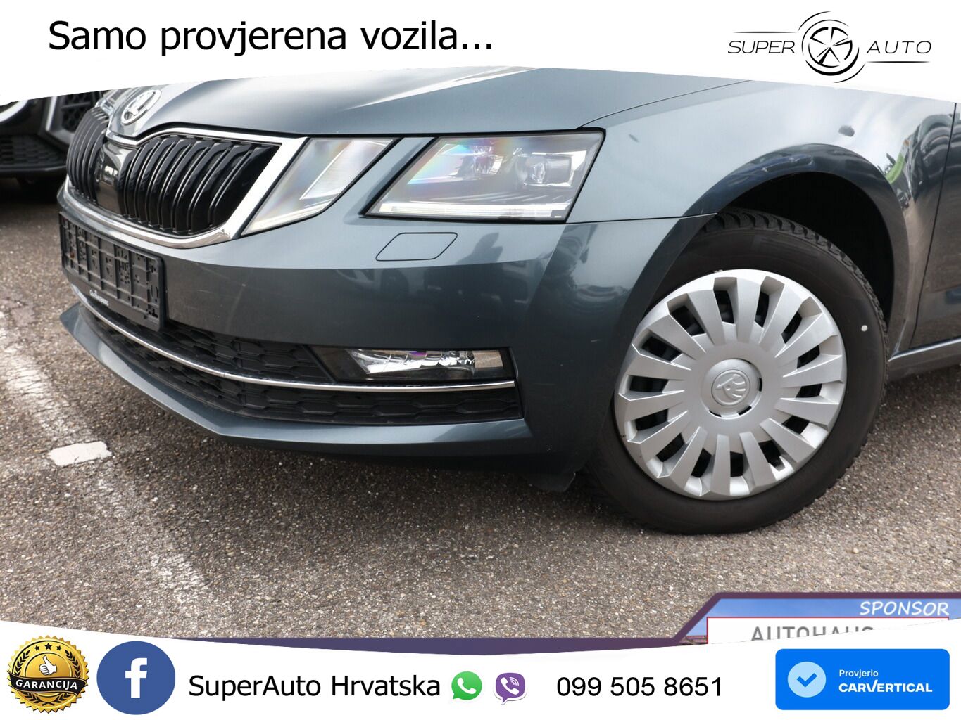 Škoda Octavia Combi 2.0 TDI (150 KS) DSG LED+GR SJED+ACC