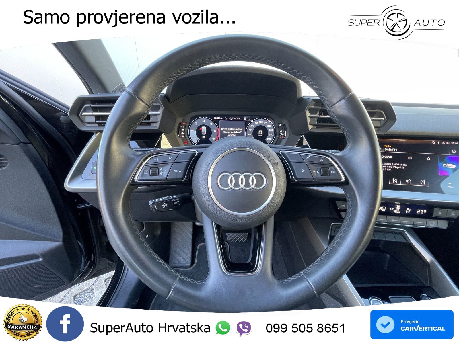 Audi A3 35 TDI (150 KS) S tronic LED+ACC