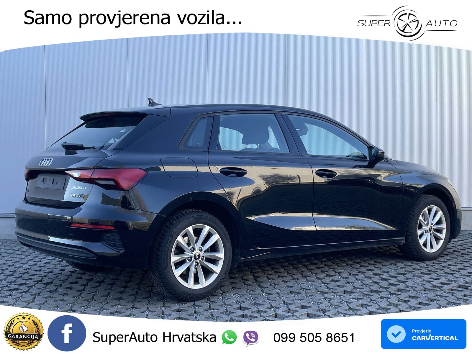 Audi A3 35 TDI (150 KS) S tronic LED+ACC