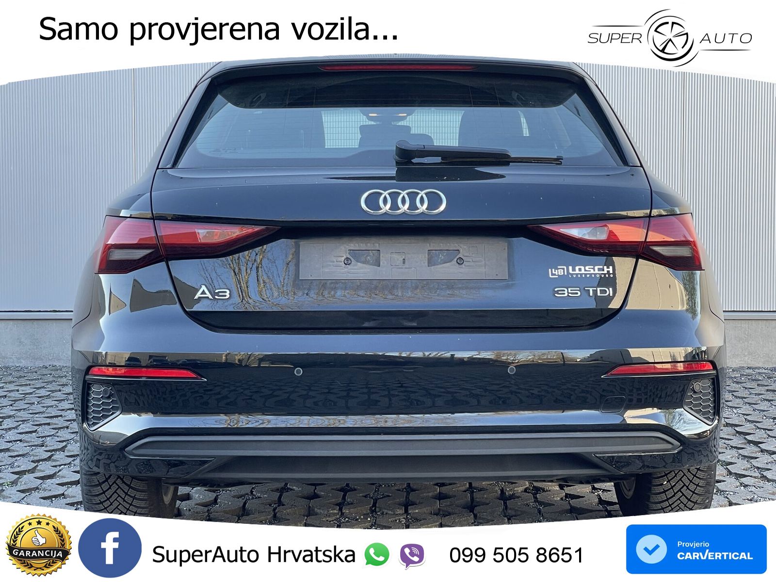 Audi A3 35 TDI (150 KS) S tronic LED+ACC