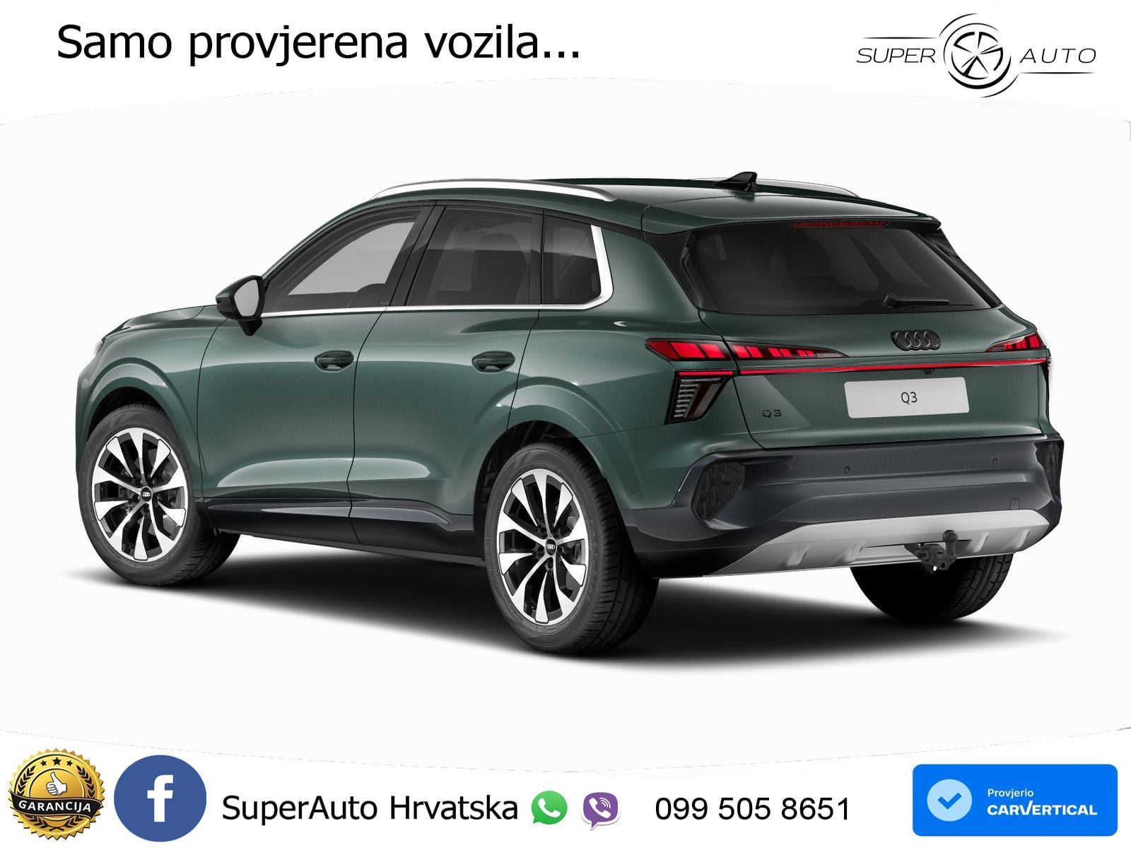 Audi Q3 2.0 TDI (150 KS) S tronic MATRIX+GR SJED+KAM
