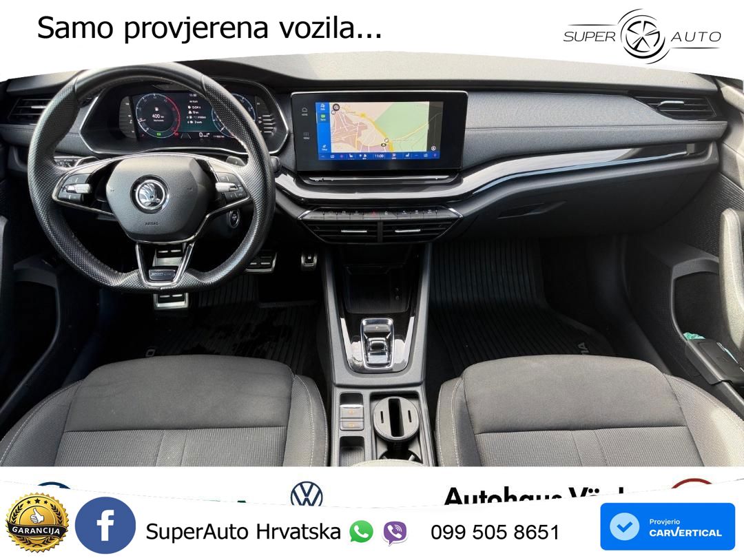 Škoda Octavia Combi 2.0 TDI (150 KS) DSG SportLine MATRIX+GR SJED+KAM