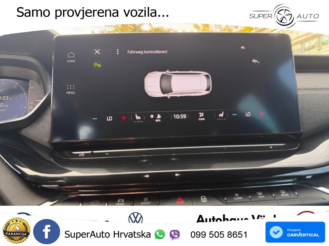 Škoda Octavia Combi 2.0 TDI (150 KS) DSG SportLine MATRIX+GR SJED+KAM
