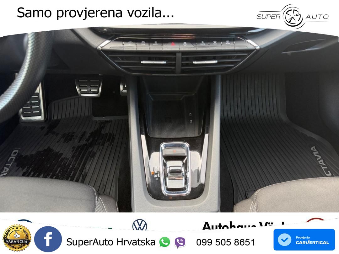 Škoda Octavia Combi 2.0 TDI (150 KS) DSG SportLine MATRIX+GR SJED+KAM