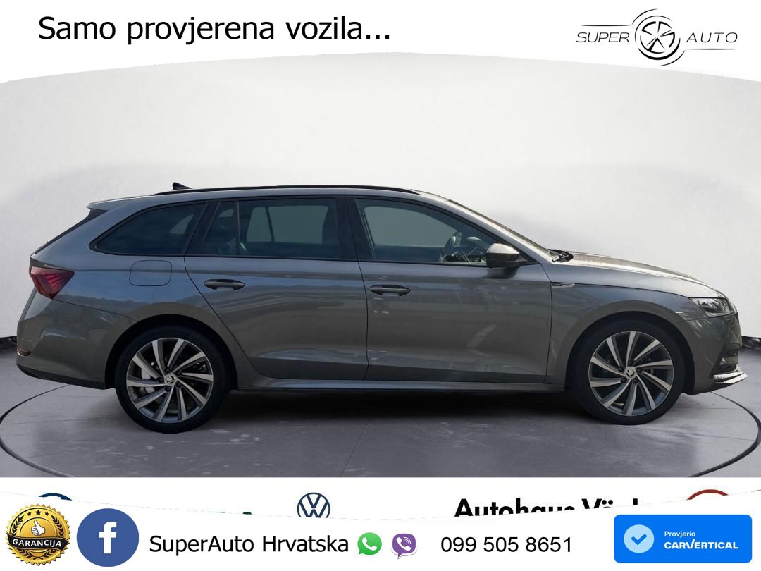 Škoda Octavia Combi 2.0 TDI (150 KS) DSG SportLine MATRIX+GR SJED+KAM