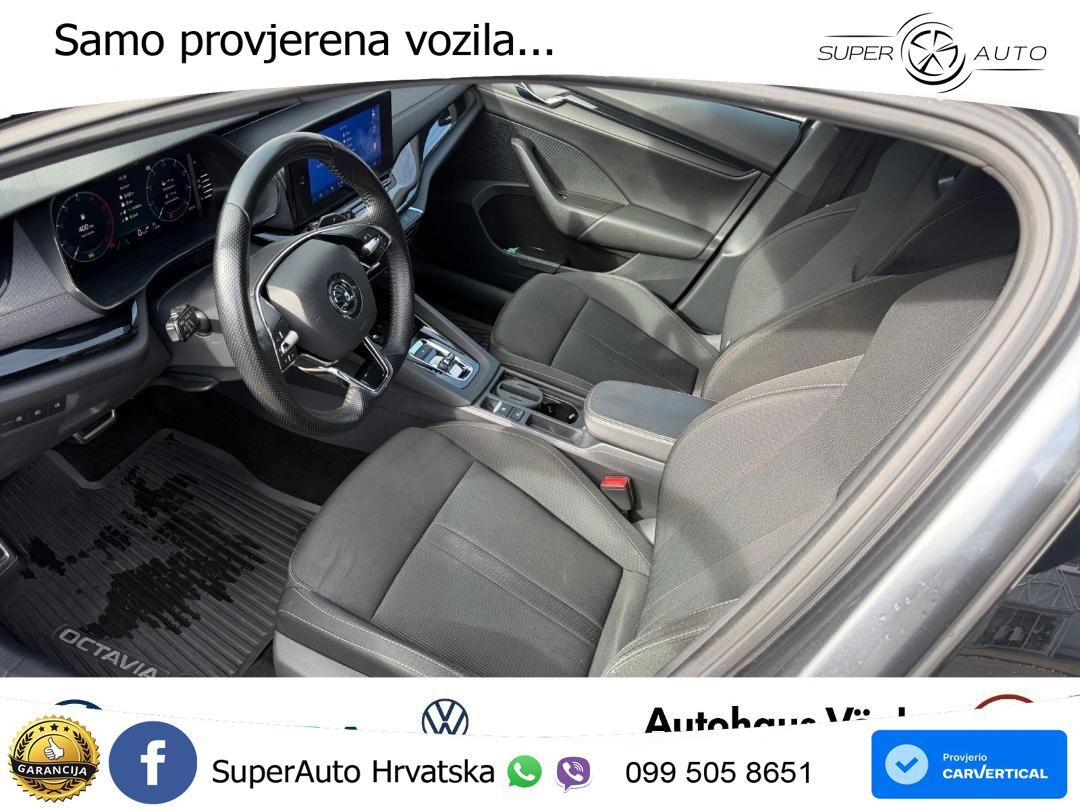 Škoda Octavia Combi 2.0 TDI (150 KS) DSG SportLine MATRIX+GR SJED+KAM