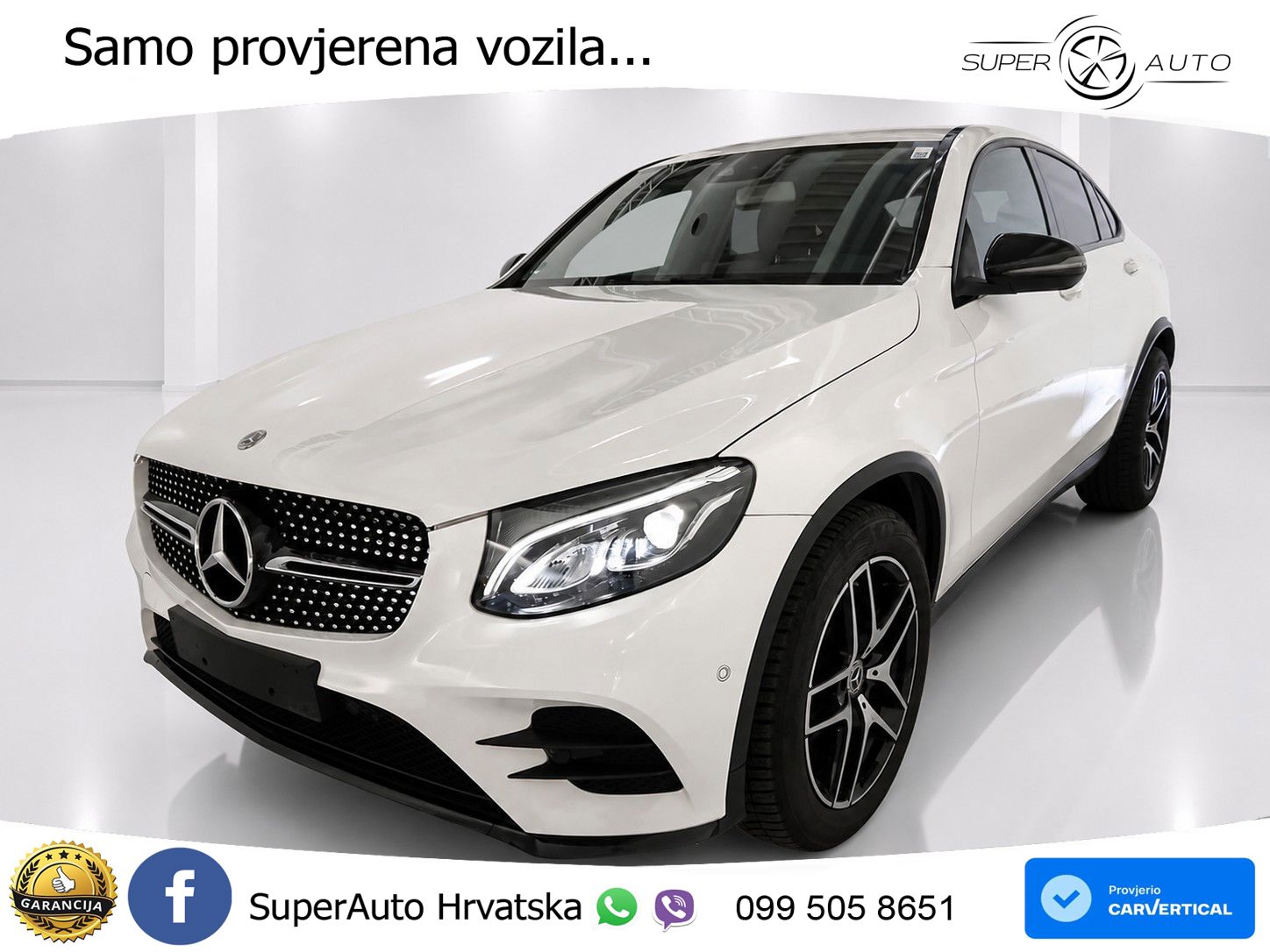 Mercedes GLC Coupe 250 (211 KS) 4MATIC G-TRONIC AMG LED+GR SJED+ACC