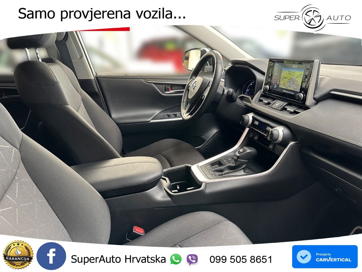 Toyota RAV4 2.5 (218 KS) Hybrid e-CVT Team D LED+GR SJED+ACC