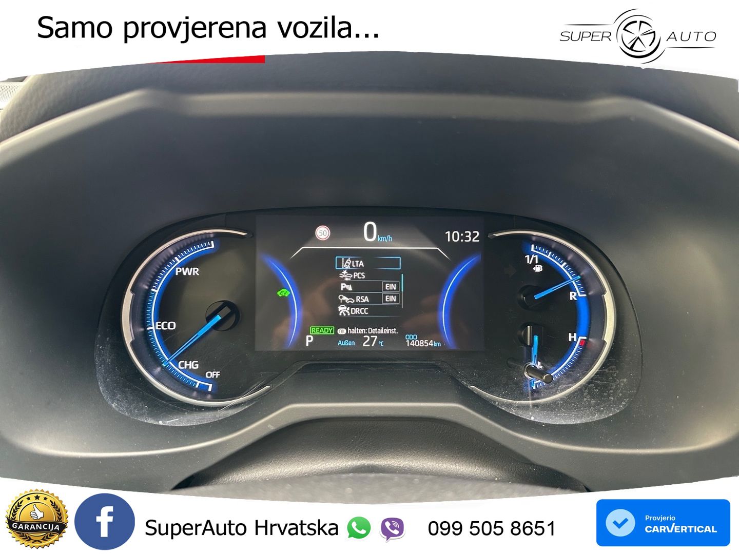 Toyota RAV4 2.5 (218 KS) Hybrid e-CVT Team D LED+GR SJED+ACC