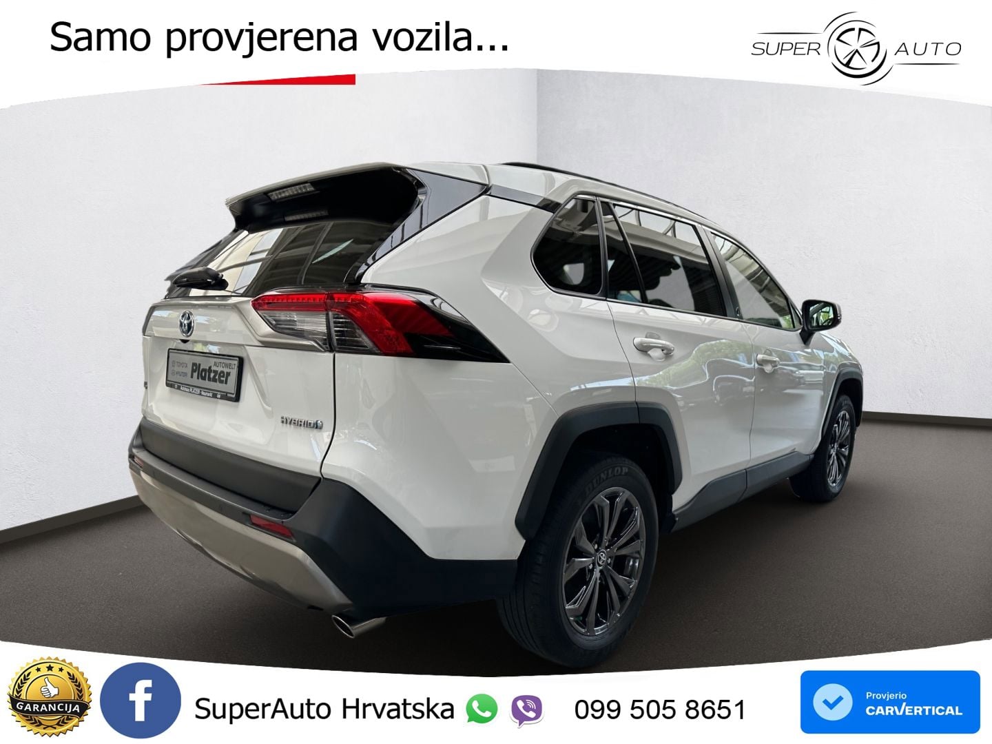 Toyota RAV4 2.5 (218 KS) Hybrid e-CVT Team D LED+GR SJED+ACC