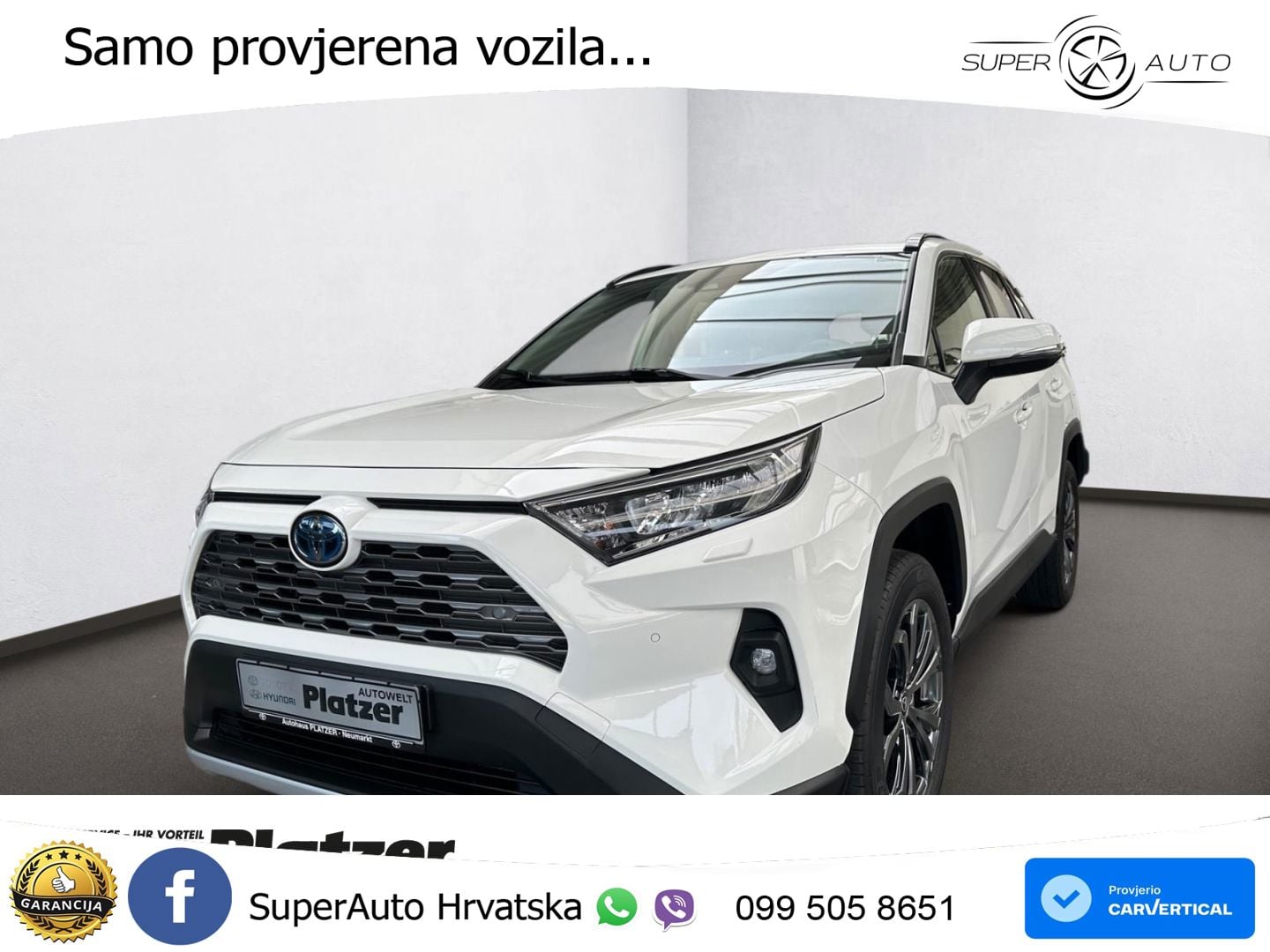 Toyota RAV4 2.5 (218 KS) Hybrid e-CVT Team D LED+GR SJED+ACC