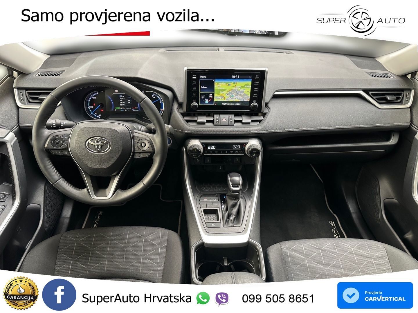 Toyota RAV4 2.5 (218 KS) Hybrid e-CVT Team D LED+GR SJED+ACC
