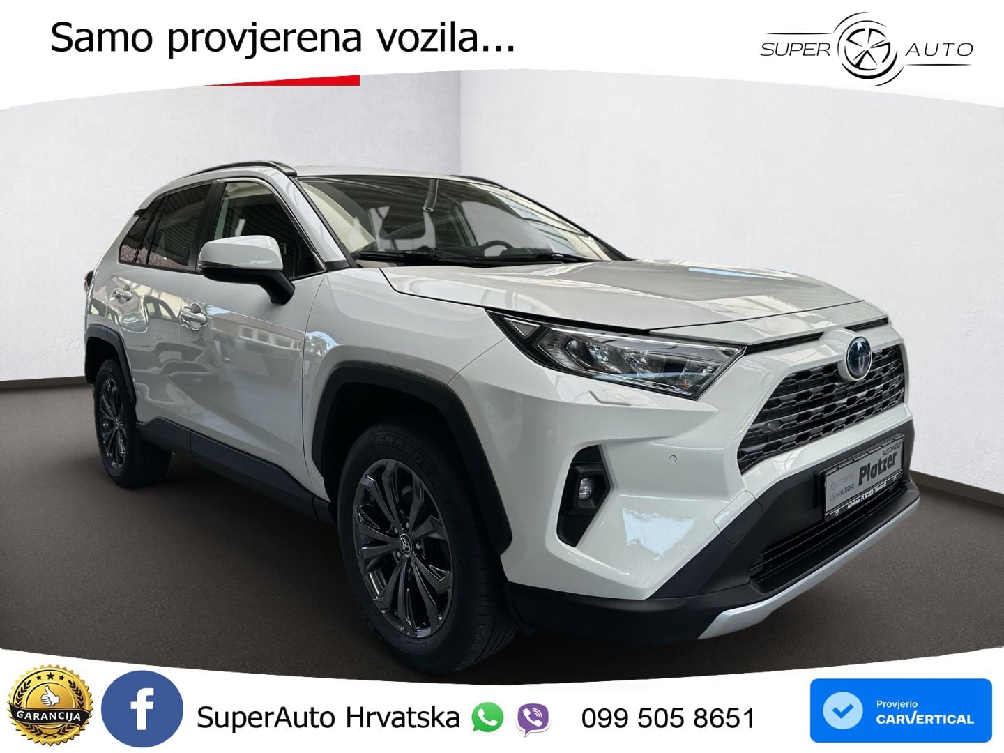 Toyota RAV4 2.5 (218 KS) Hybrid e-CVT Team D LED+GR SJED+ACC